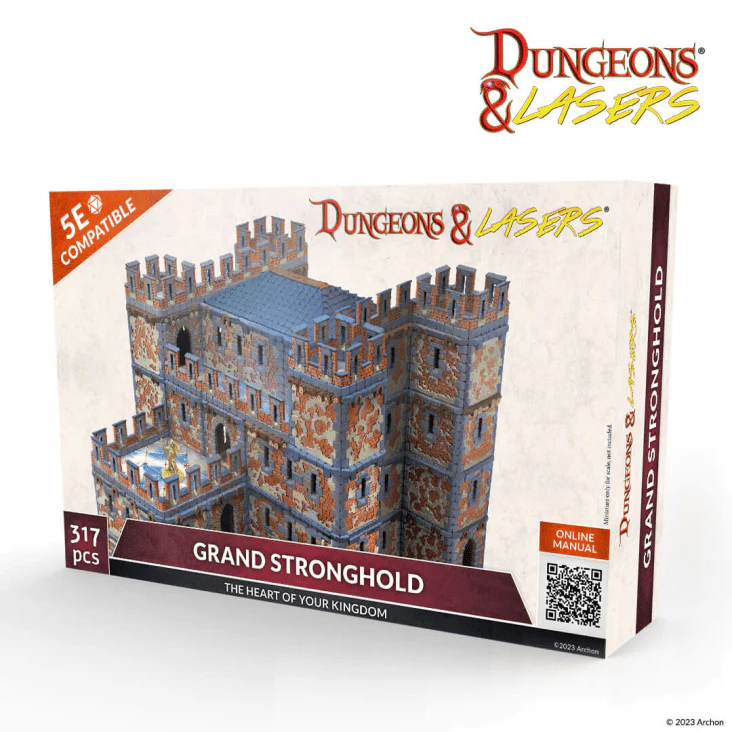 Dungeons & Lasers Starter Sets Scale Model - Grand Stronghold