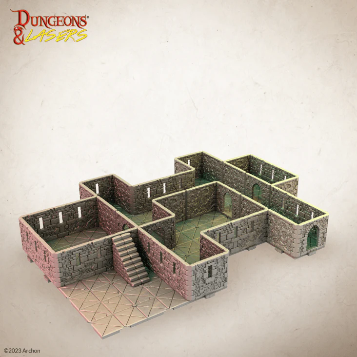 Dungeons & Lasers Starter Sets Scale Model - Grand Stronghold - Image 4