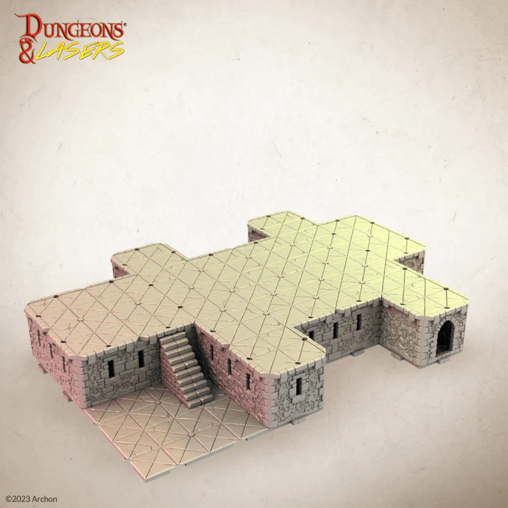 Dungeons & Lasers Starter Sets Scale Model - Grand Stronghold - Image 5