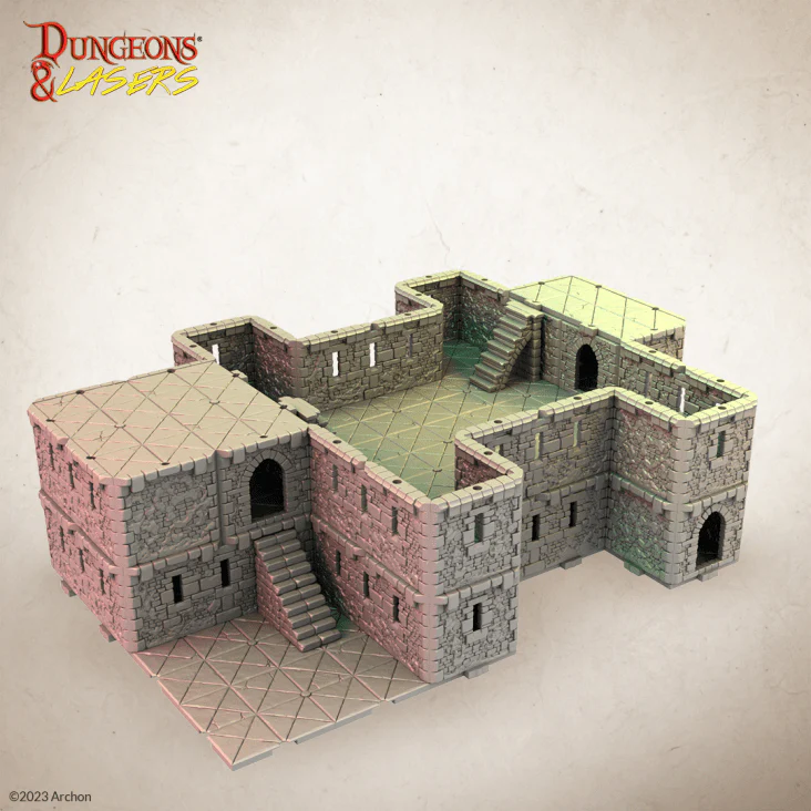 Dungeons & Lasers Starter Sets Scale Model - Grand Stronghold - Image 6