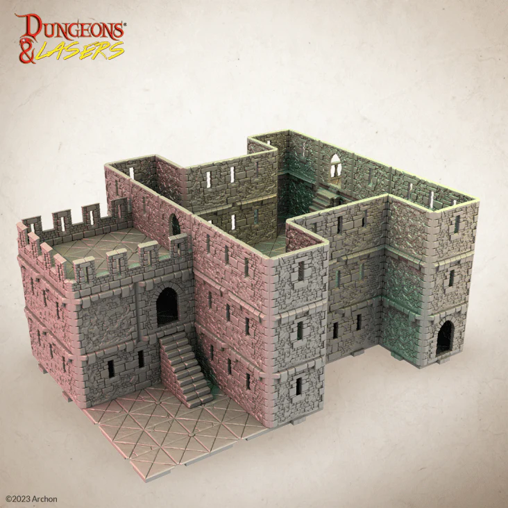 Dungeons & Lasers Starter Sets Scale Model - Grand Stronghold - Image 7