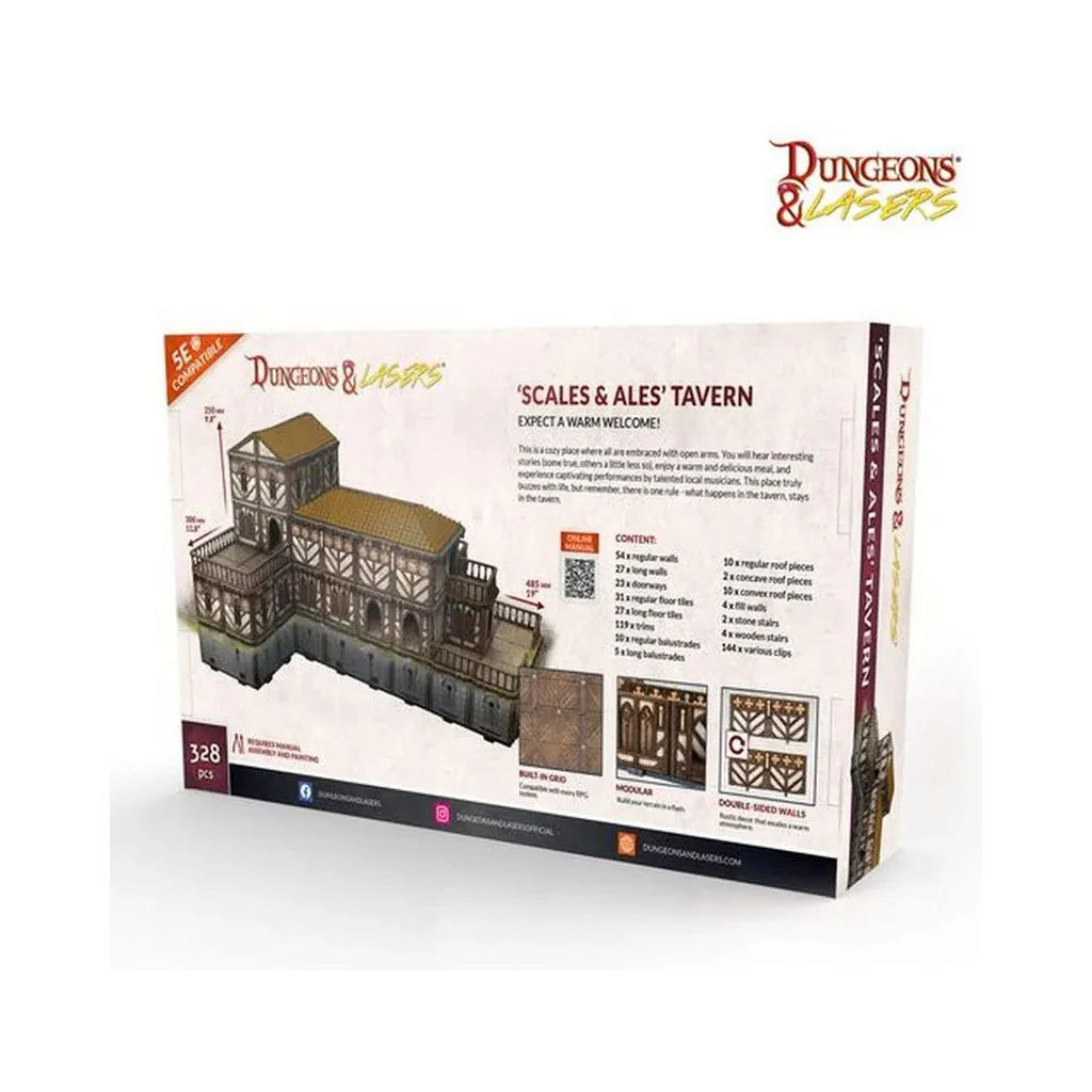 Dungeons & Lasers: Starter Sets - "Scales & Ales" Tavern - Image 2