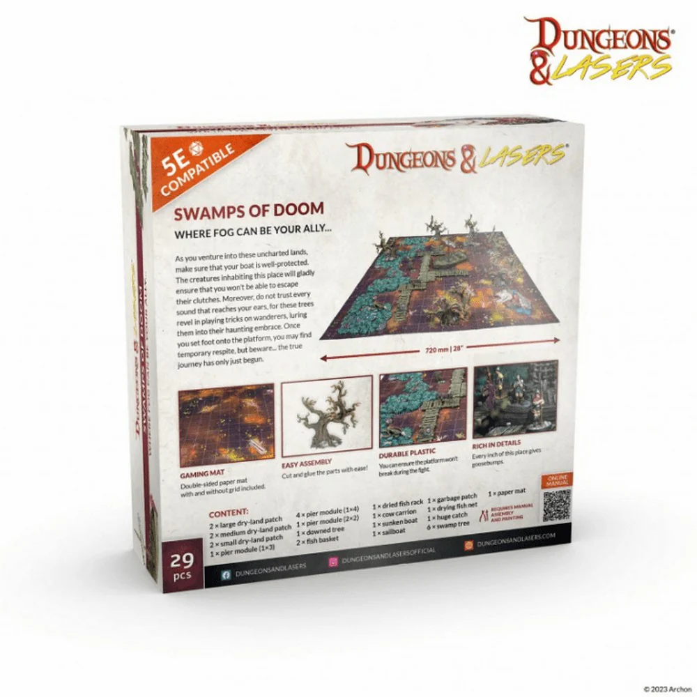 Dungeons & Lasers: Starter Sets - Swamps of Doom - Image 2