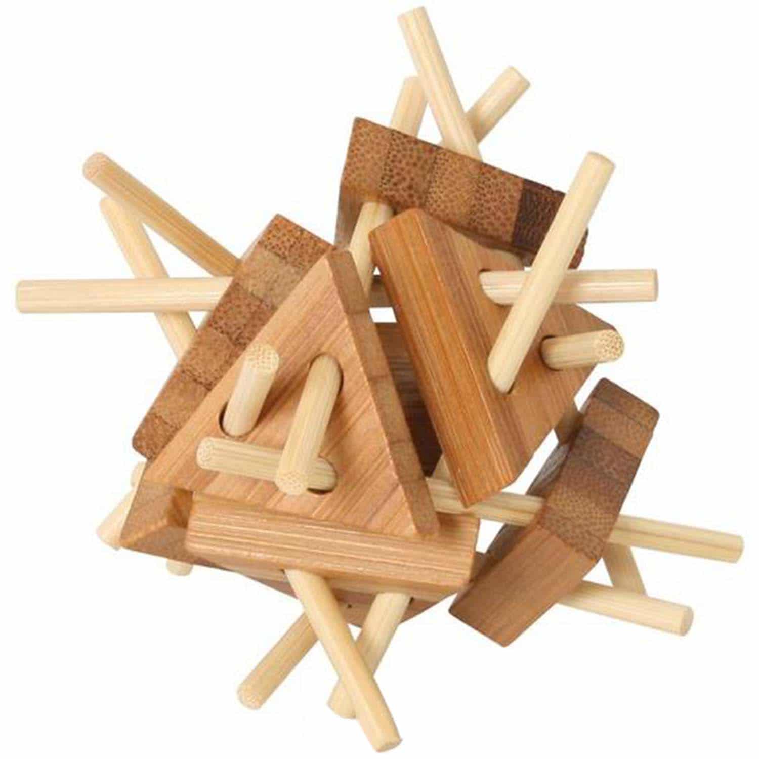 ECO Puzzles - Bamboo Puzzles (Assorted Designs)