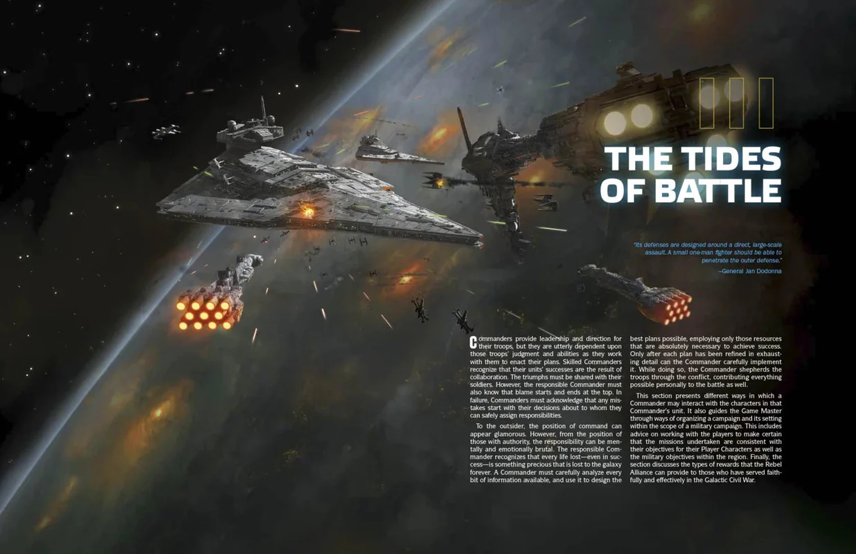 Edge Studios Star Wars: Age of Rebellion RPG - Lead by Example Sourcebook - Image 3