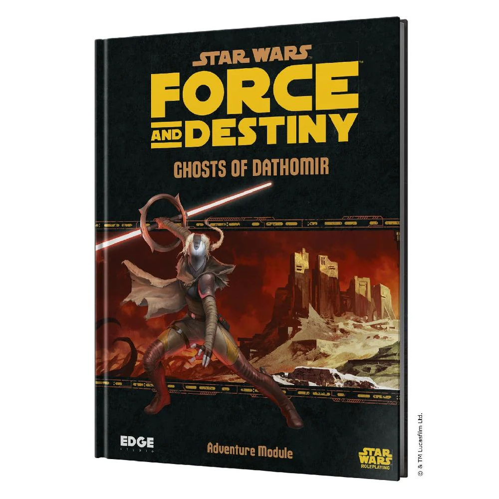 Edge Studios Star Wars Force and Destiny Ghosts of Dathomir RPG Book