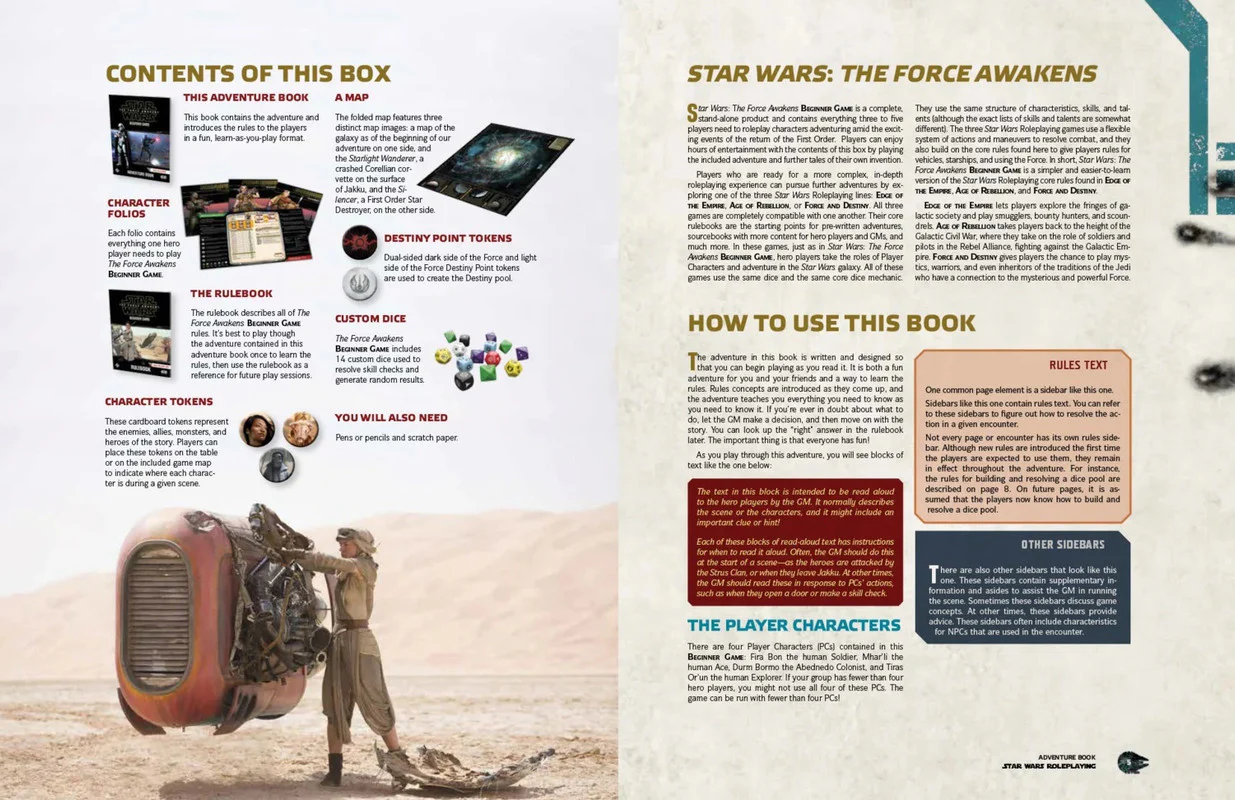Edge Studios Star Wars RPG - The Force Awakens Beginner Game - Image 3
