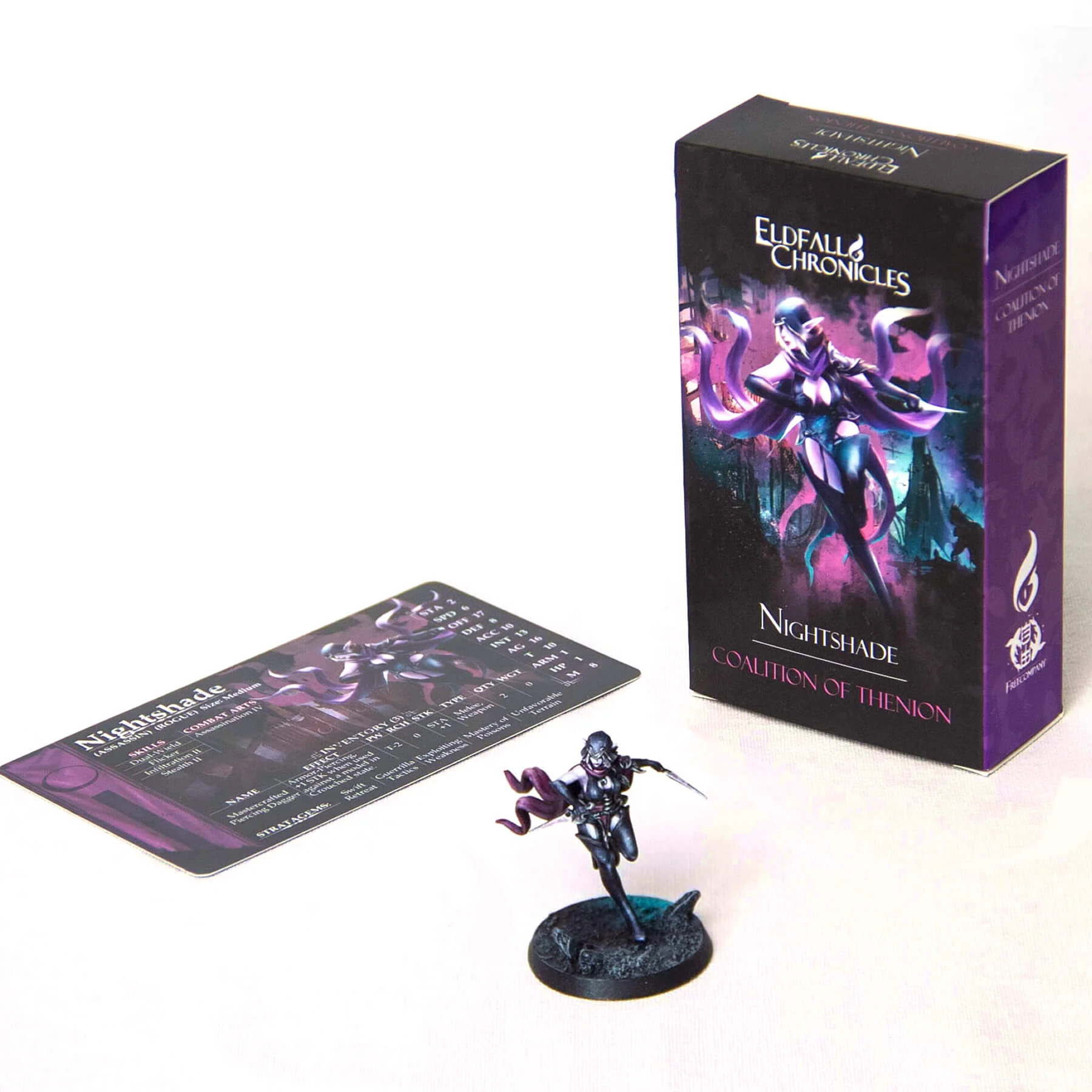 Eldfall Chronicles Nightshade Miniature (ELDSMNS01)