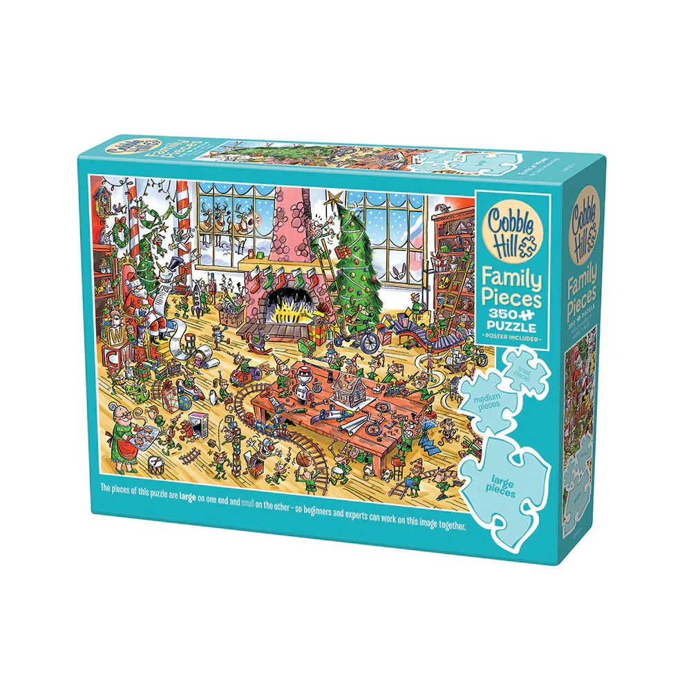 Elves At Work 350 Piece Puzzle