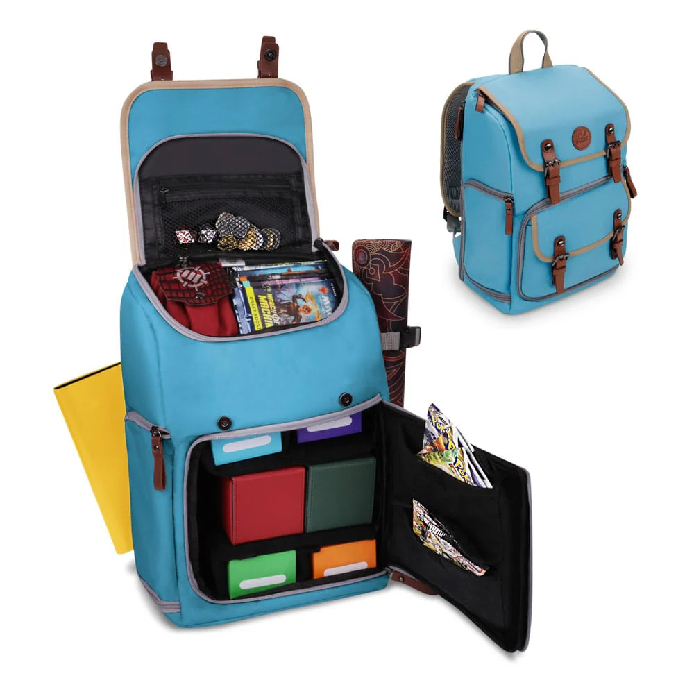 Enhance - Designer Edition Mid-Size Trading Card Storage Box Backpack - Blue (Preorder)