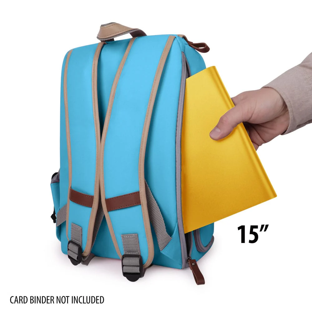 Enhance - Designer Edition Mid-Size Trading Card Storage Box Backpack - Blue (Preorder) - Image 3
