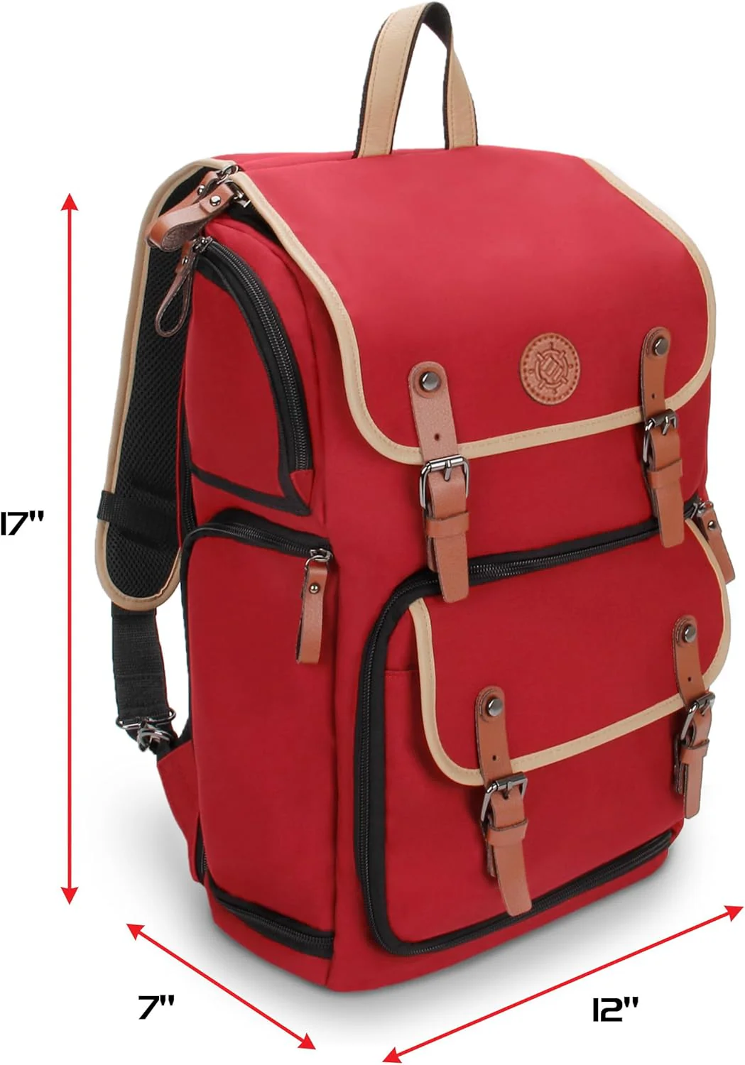 Enhance - Full Size Trading Card Storage Box Backpack - Red - Image 5