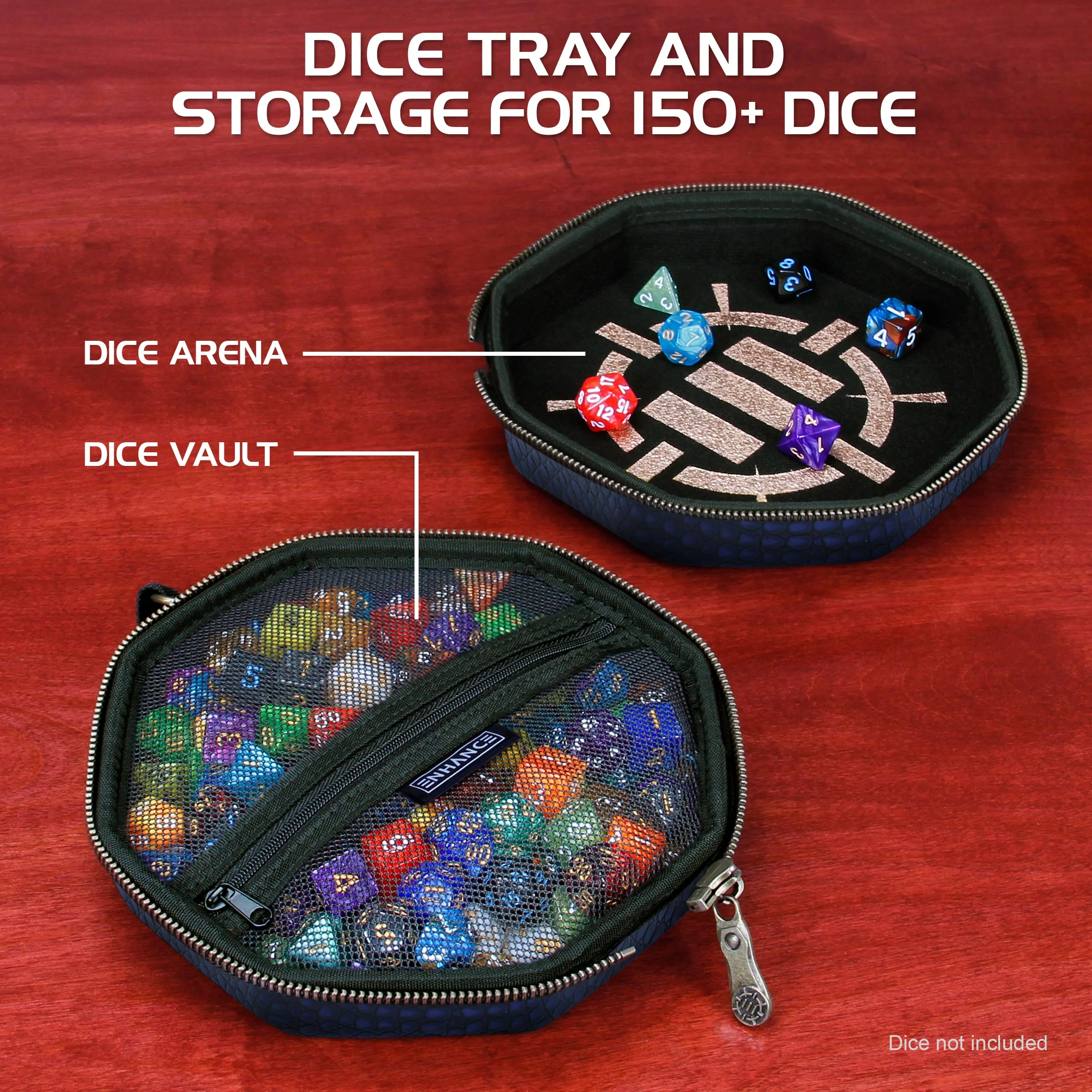 Enhance - Tabletop Collector's Dice Case - Blue (Preorder) - Image 2