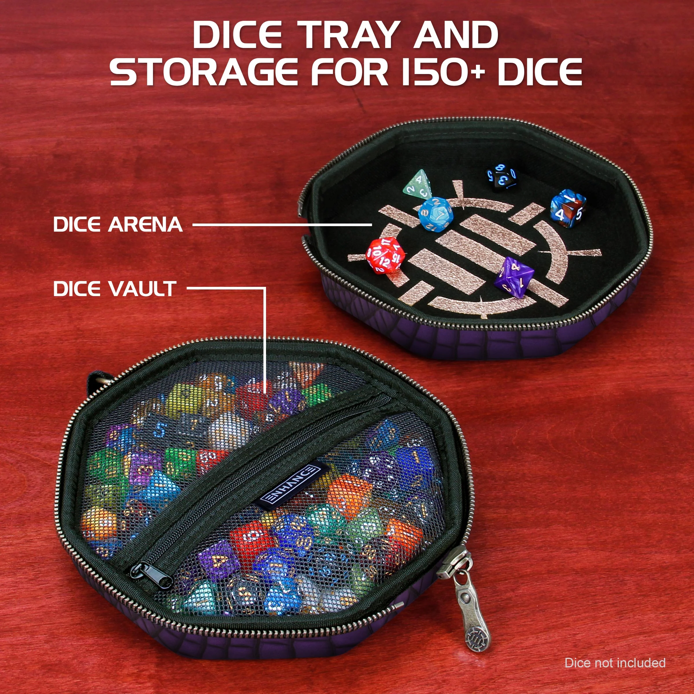 Enhance - Tabletop Collector's Dice Case - Purple (Preorder) - Image 2