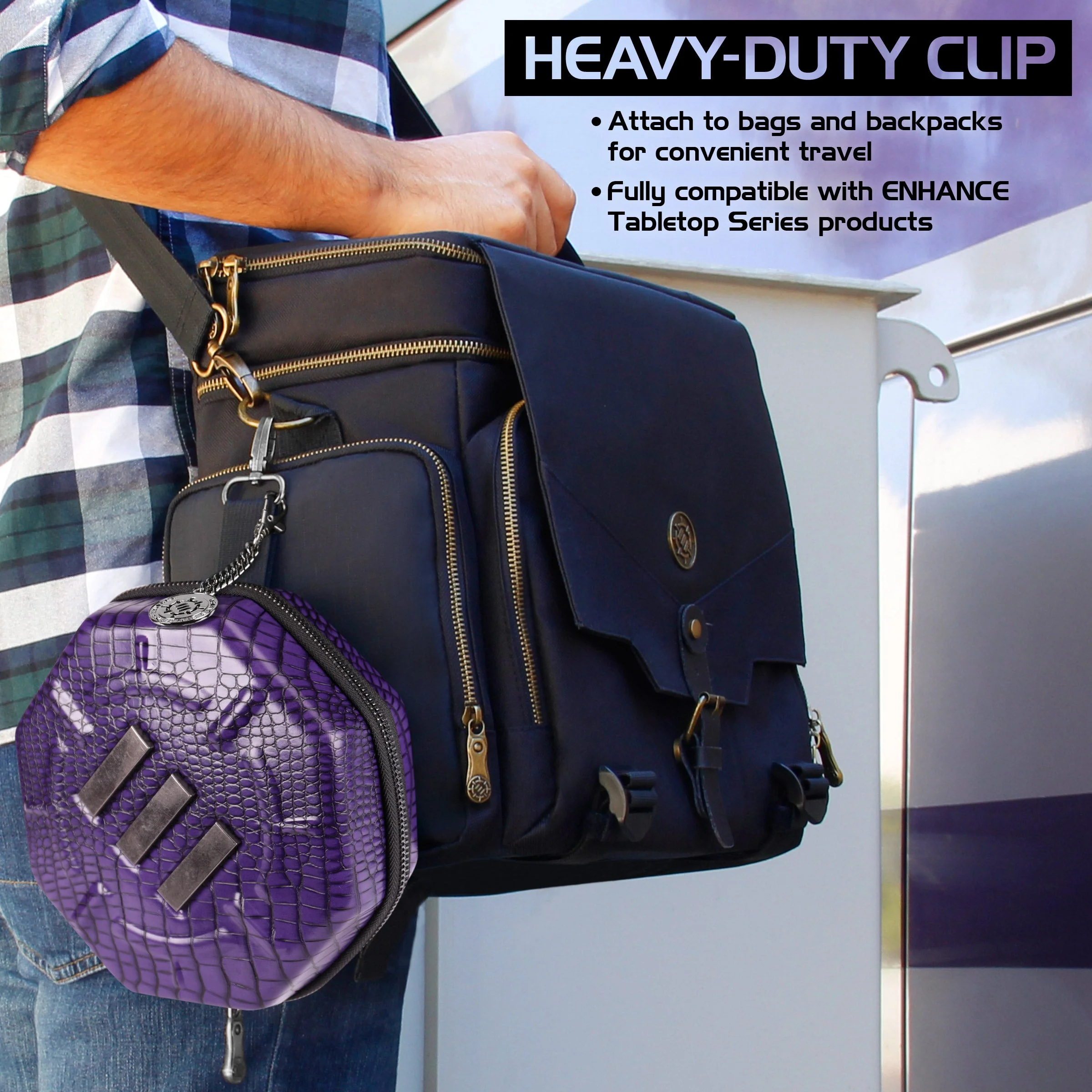 Enhance - Tabletop Collector's Dice Case - Purple (Preorder) - Image 6