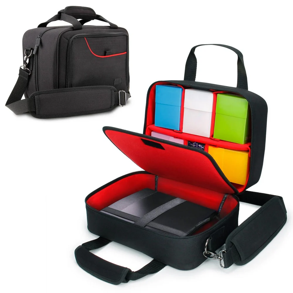 Enhance USA Gear Card Deck Storage Bag - Red