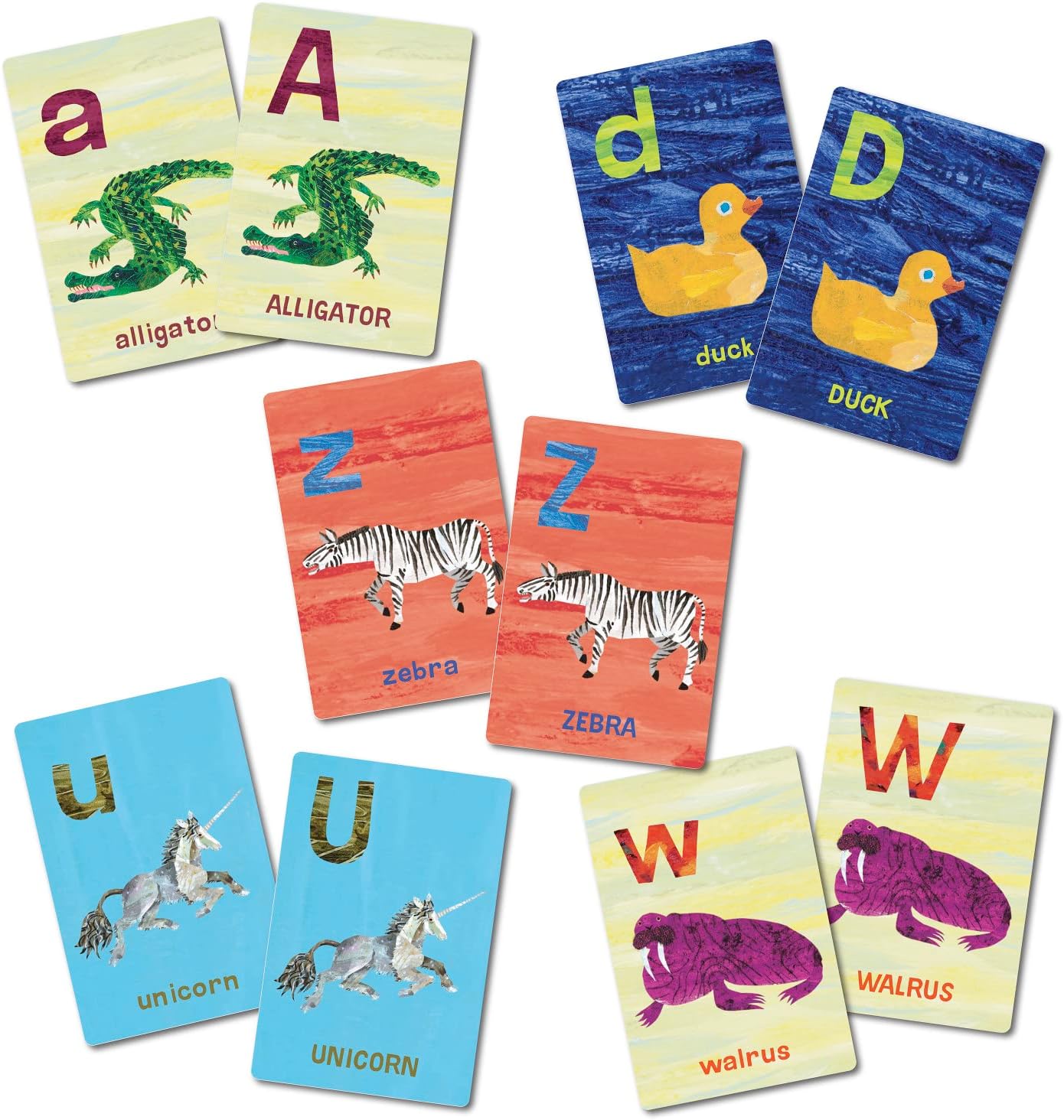 Eric Carle Alphabet Go Fish Card Game - Image 3