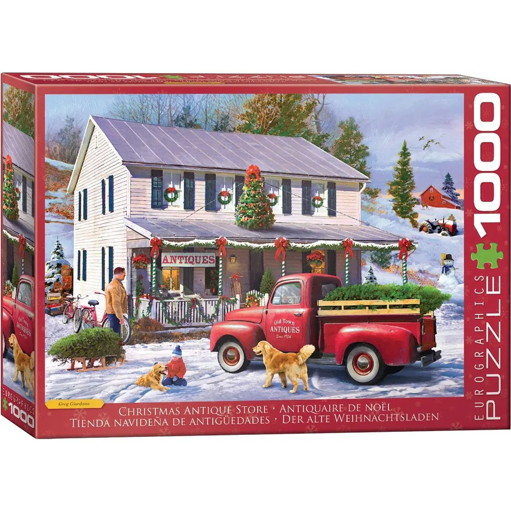 Eurographics - Antique Christmas Store 1000 Piece Puzzle