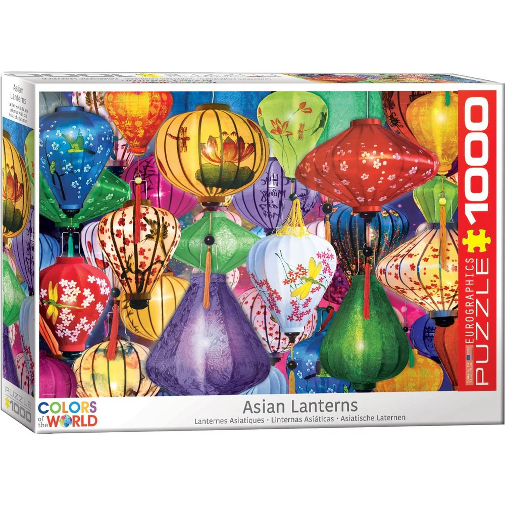 Eurographics - Asian Lanterns 1000 Piece Puzzle