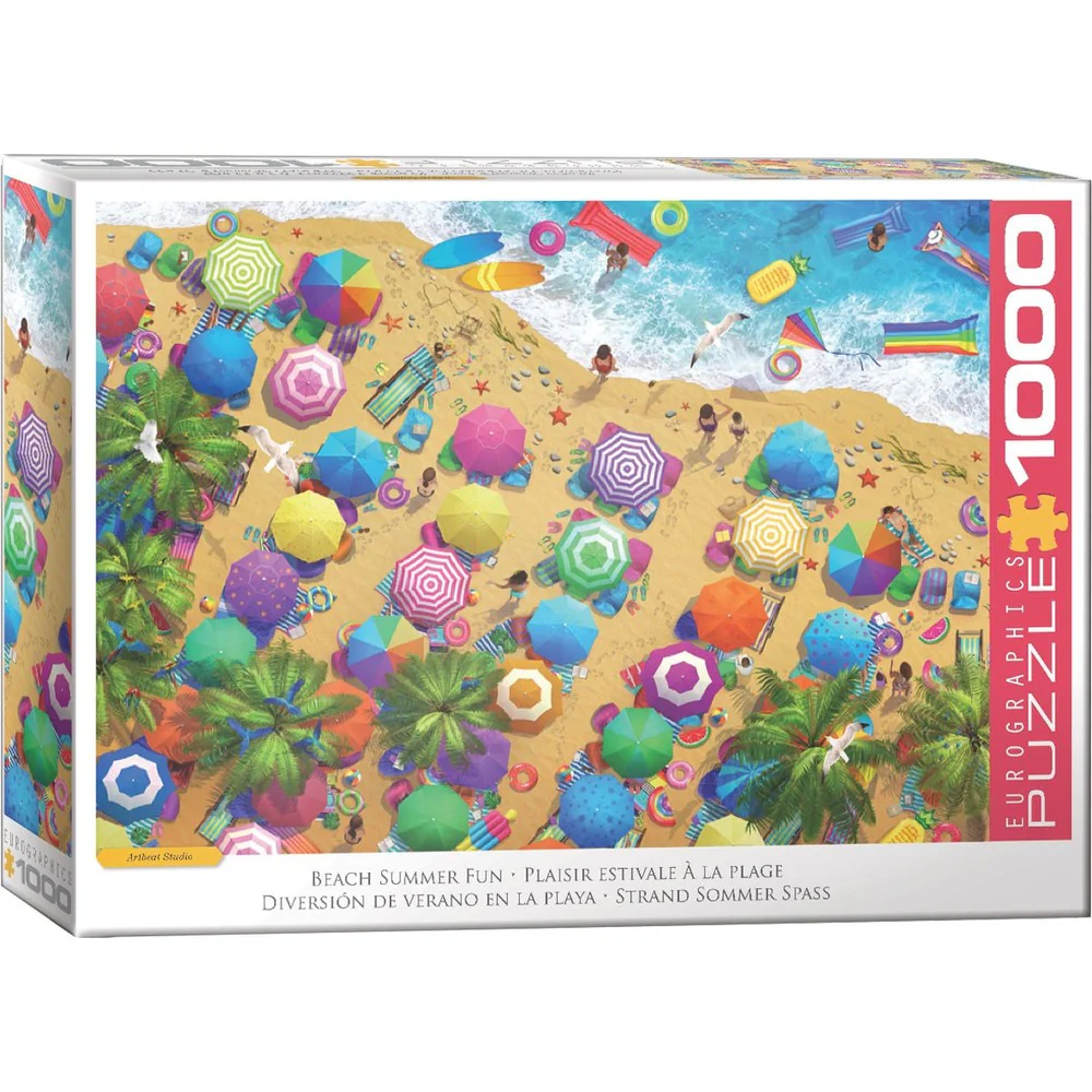 Eurographics - Beach Summer Fun 1000 Piece Puzzle