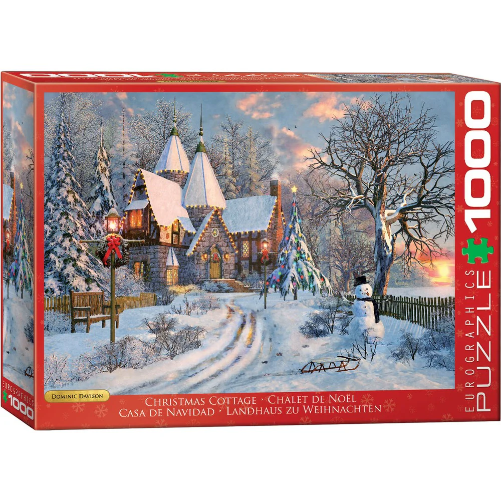 Eurographics - Christmas Cottage 1000 Piece Puzzle