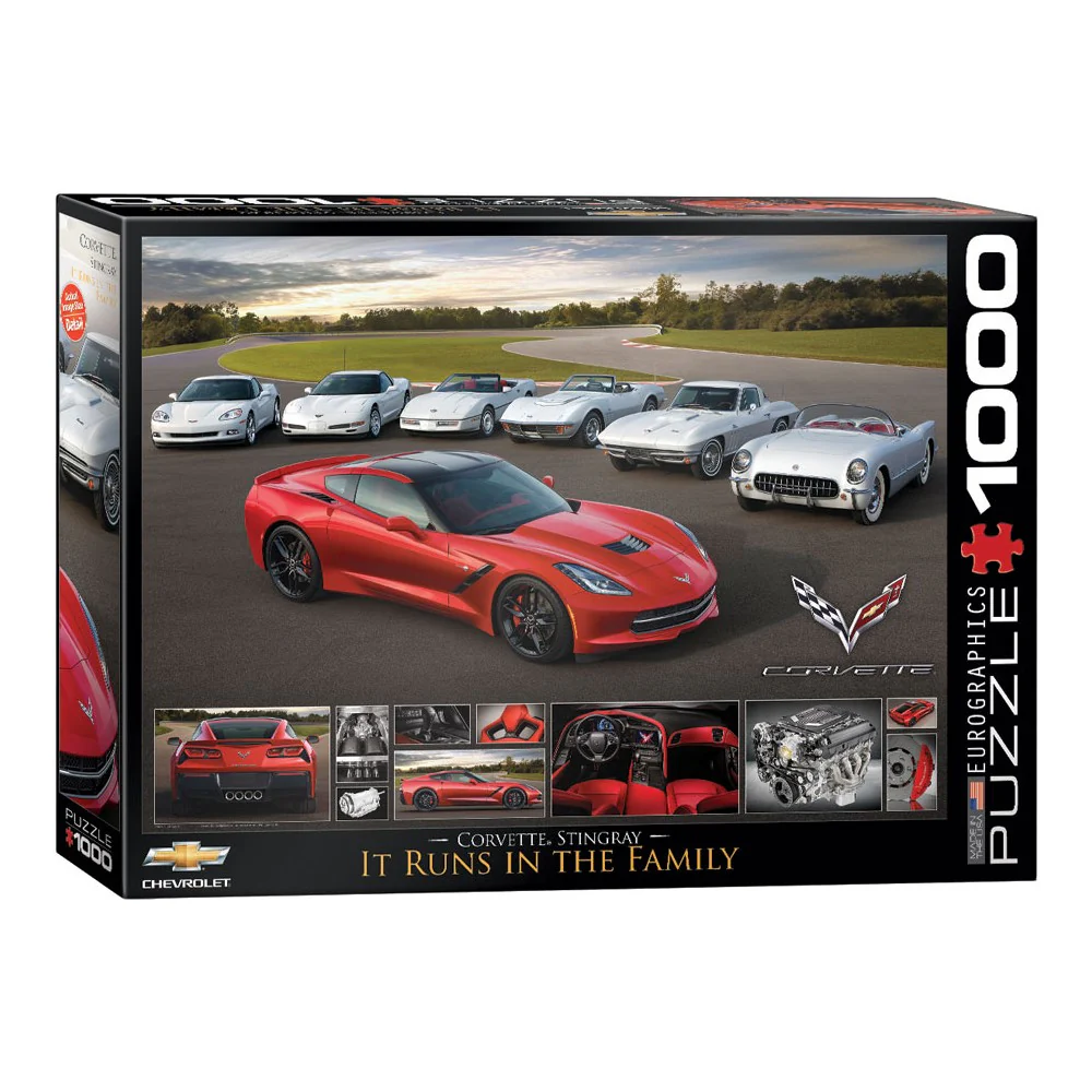 Eurographics - Corvette 2014 Stingray 1000 Piece Puzzle