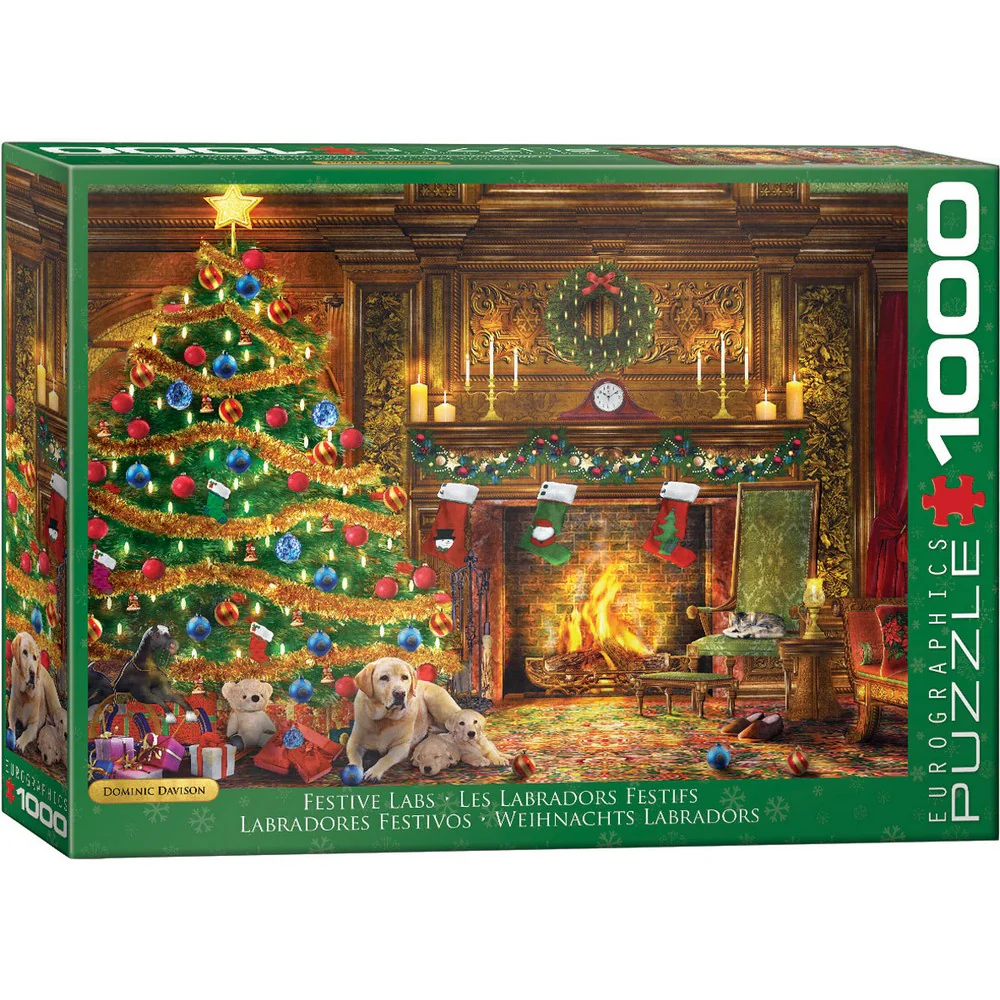 Eurographics - Festive Labs 1000 Piece Puzzle