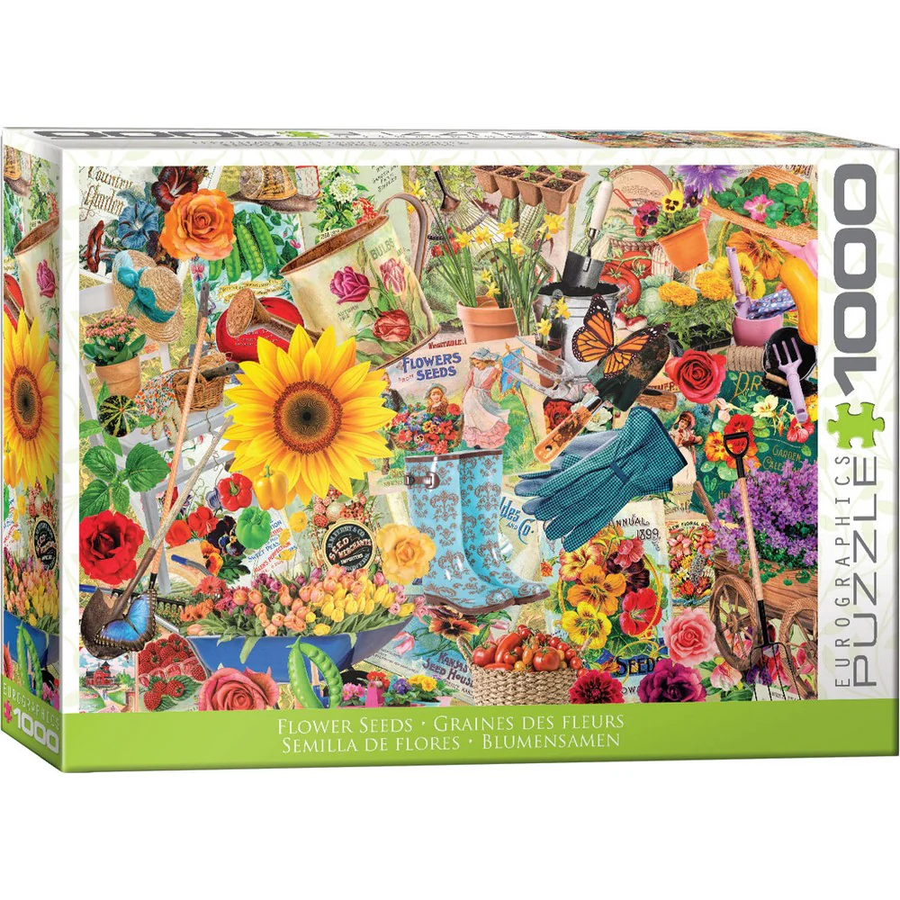 Eurographics - Flower Seeds 1000 Piece Puzzle