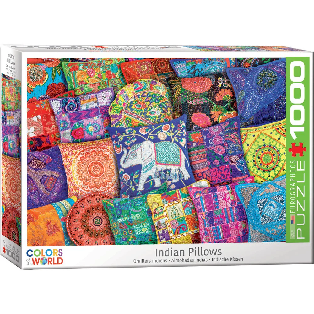 Eurographics - Indian Pillows 1000 Piece Puzzle
