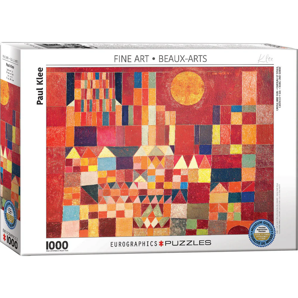 Eurographics - Klee - Castle & Sun 1000 Piece Puzzle