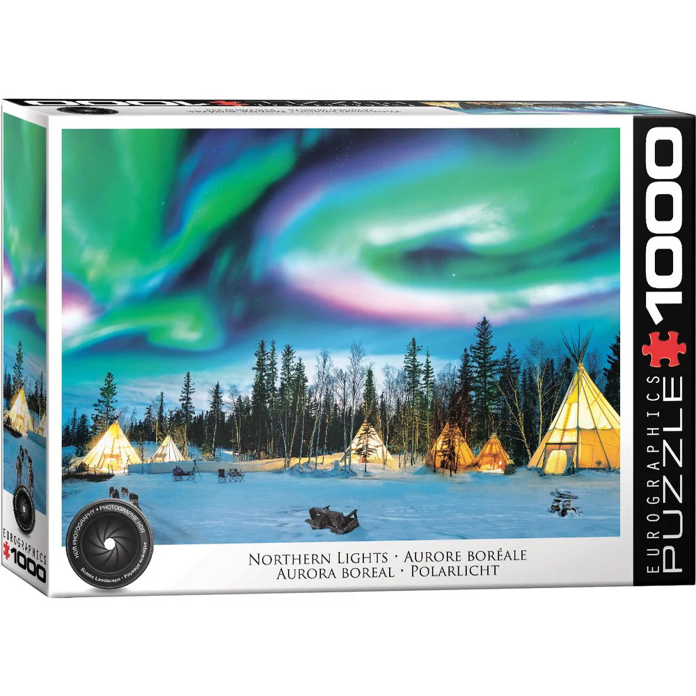 Eurographics - Northern Lights 1000 Piece Puzzle