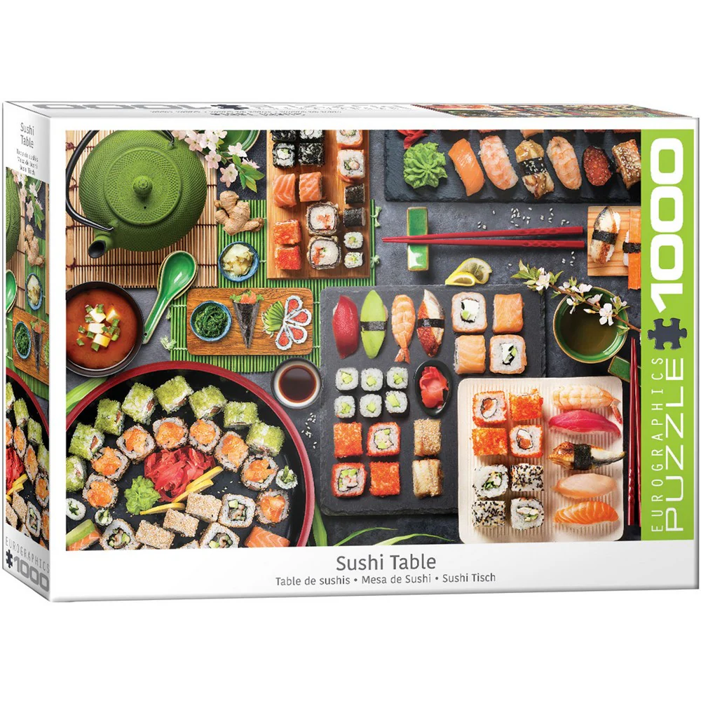 Eurographics - Sushi Table 1000 Piece Puzzle