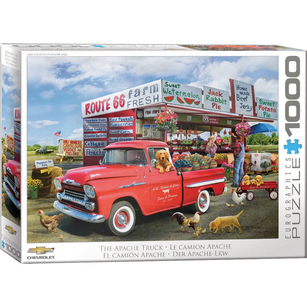 Eurographics - The Apache Truck 1000 Piece Puzzle