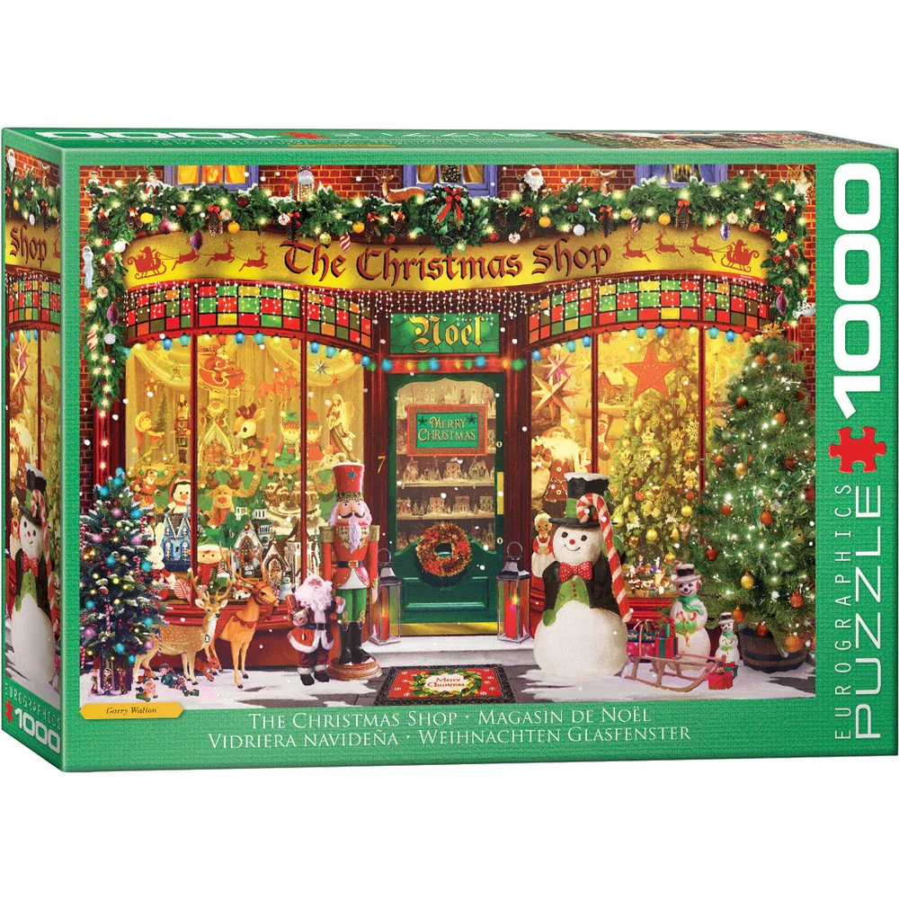Eurographics - The Christmas Shop 1000 Piece Puzzle