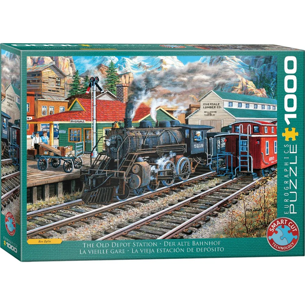 Eurographics - The Old Depot Station 1000 Piece Puzzle