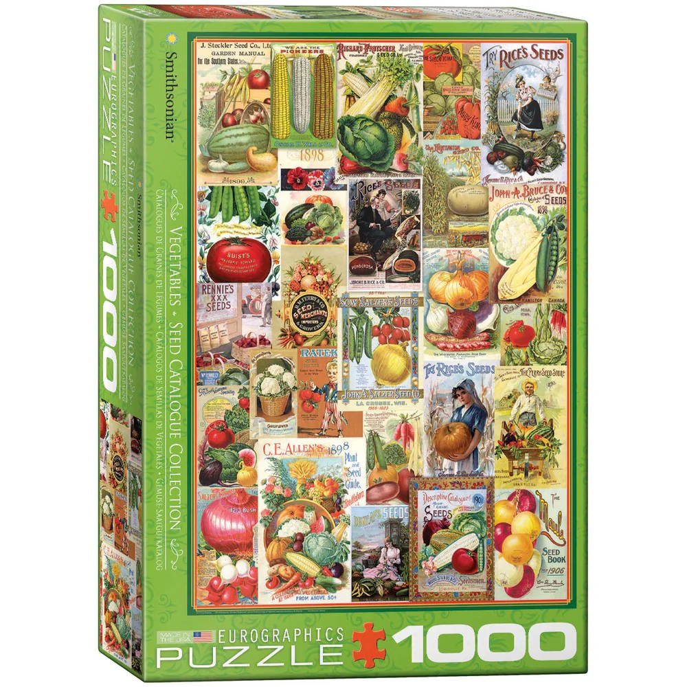 Eurographics - Vegetables Seed Catalogue 1000