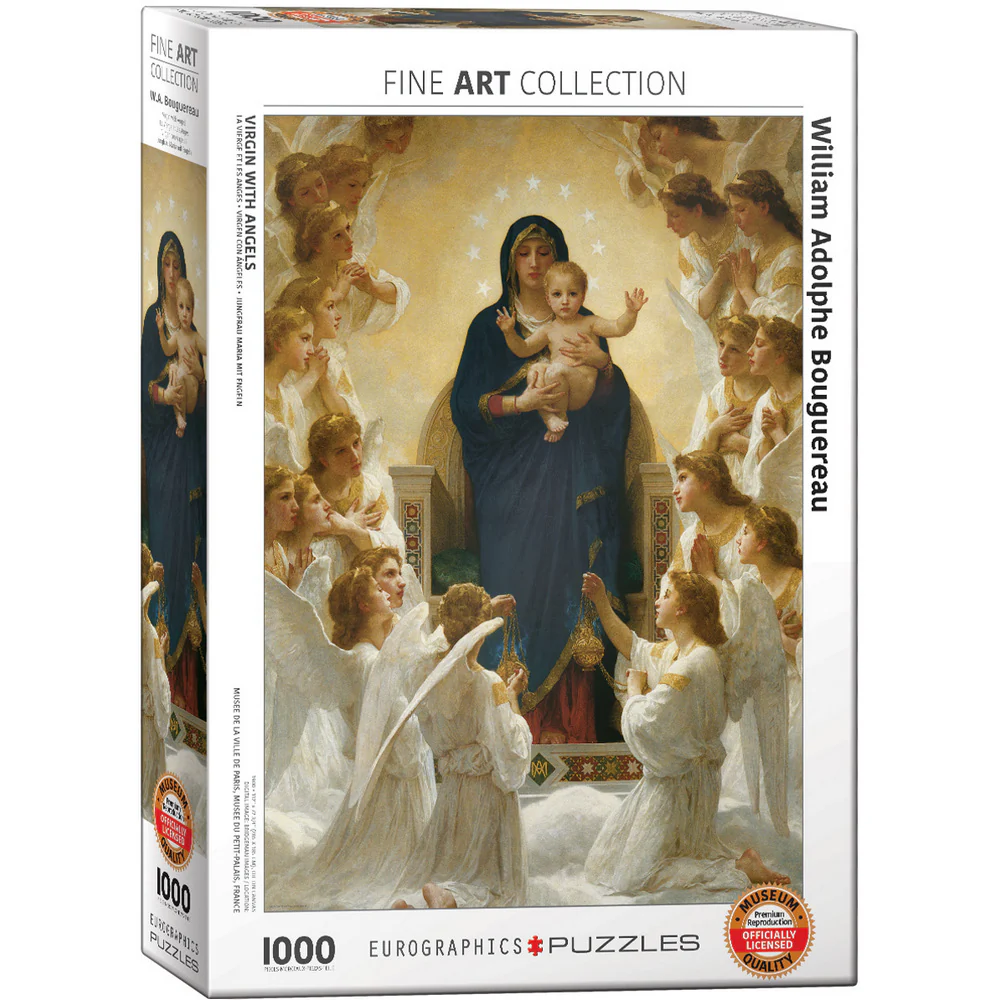 Eurographics - Virgin With Angels 1000 Piece Puzzle
