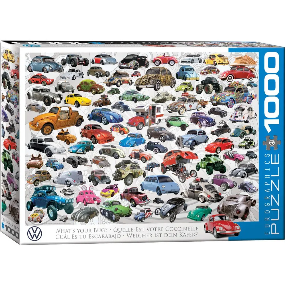 Eurographics - VW What's Your Bug? 1000 Piece Puzzle