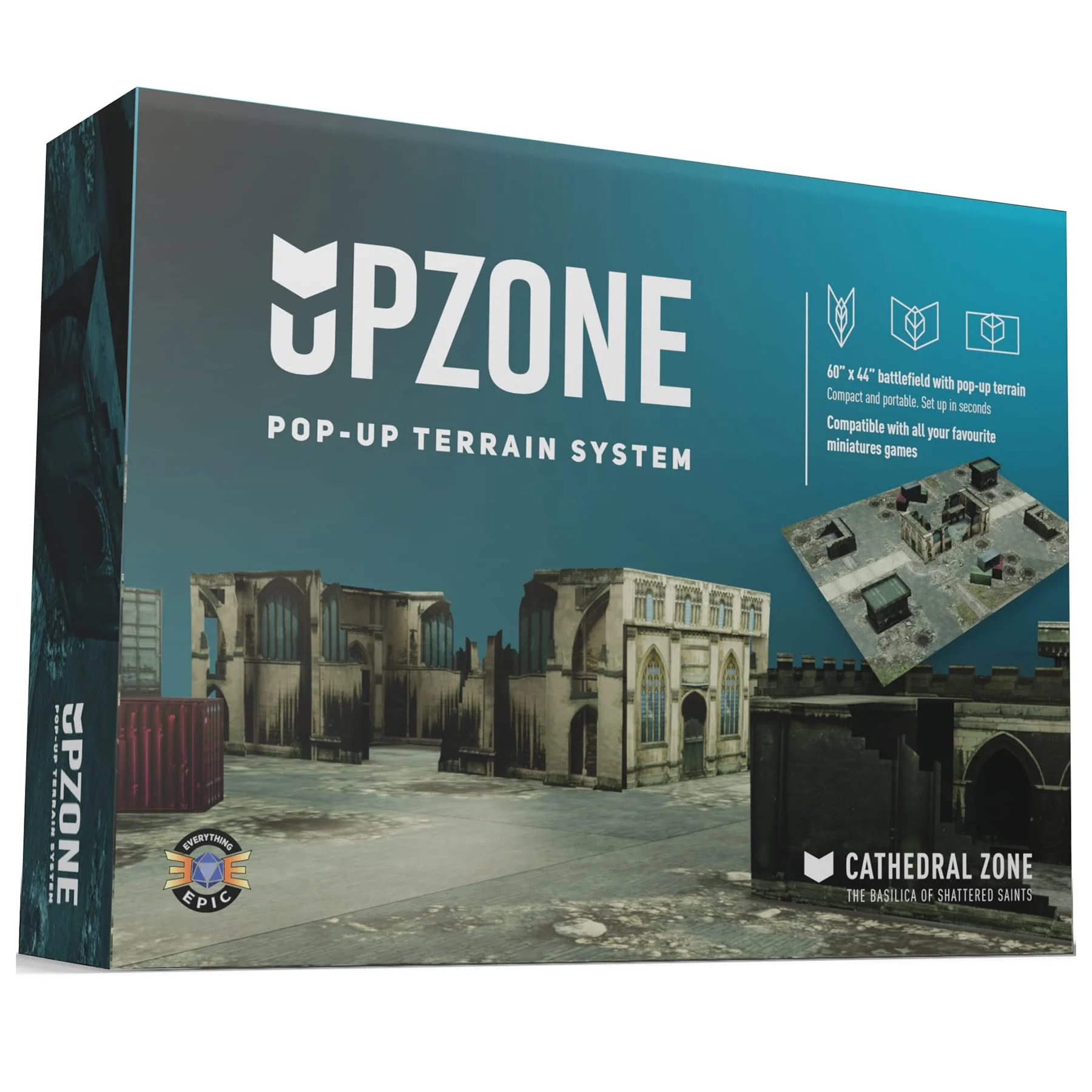 Everything Epic Upzone Pop-up Terrain System - Cathedral Zone