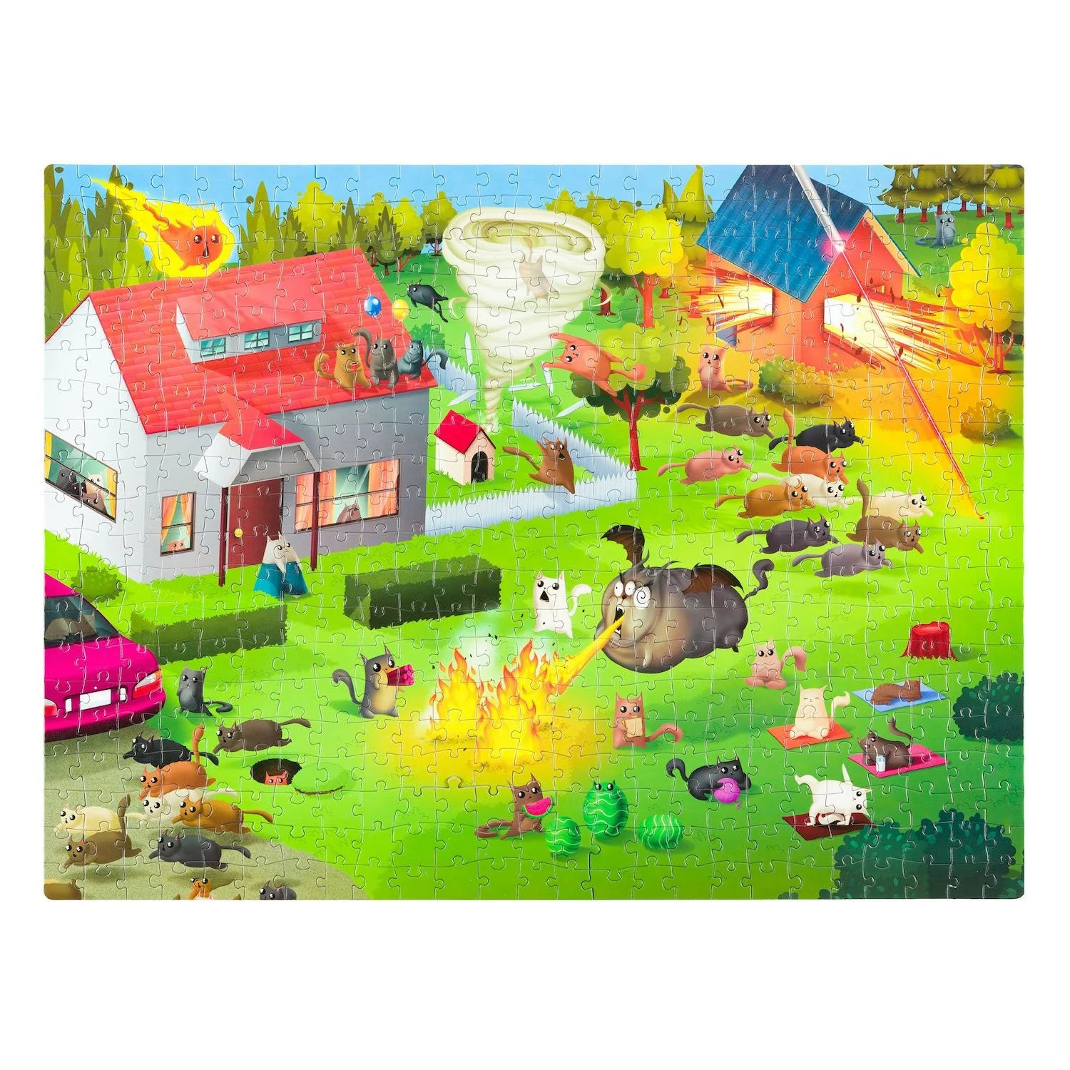 Exploding Kittens Housing Boom - 1000 Piece Jigsaw - Image 4