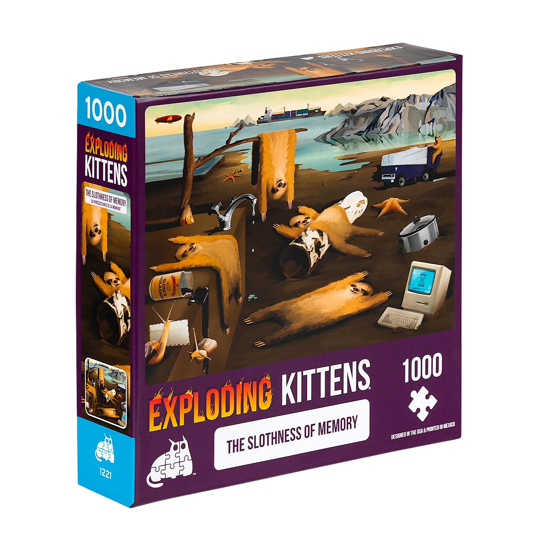 Exploding Kittens Slothness of Memory - 1000 Piece Jigsaw