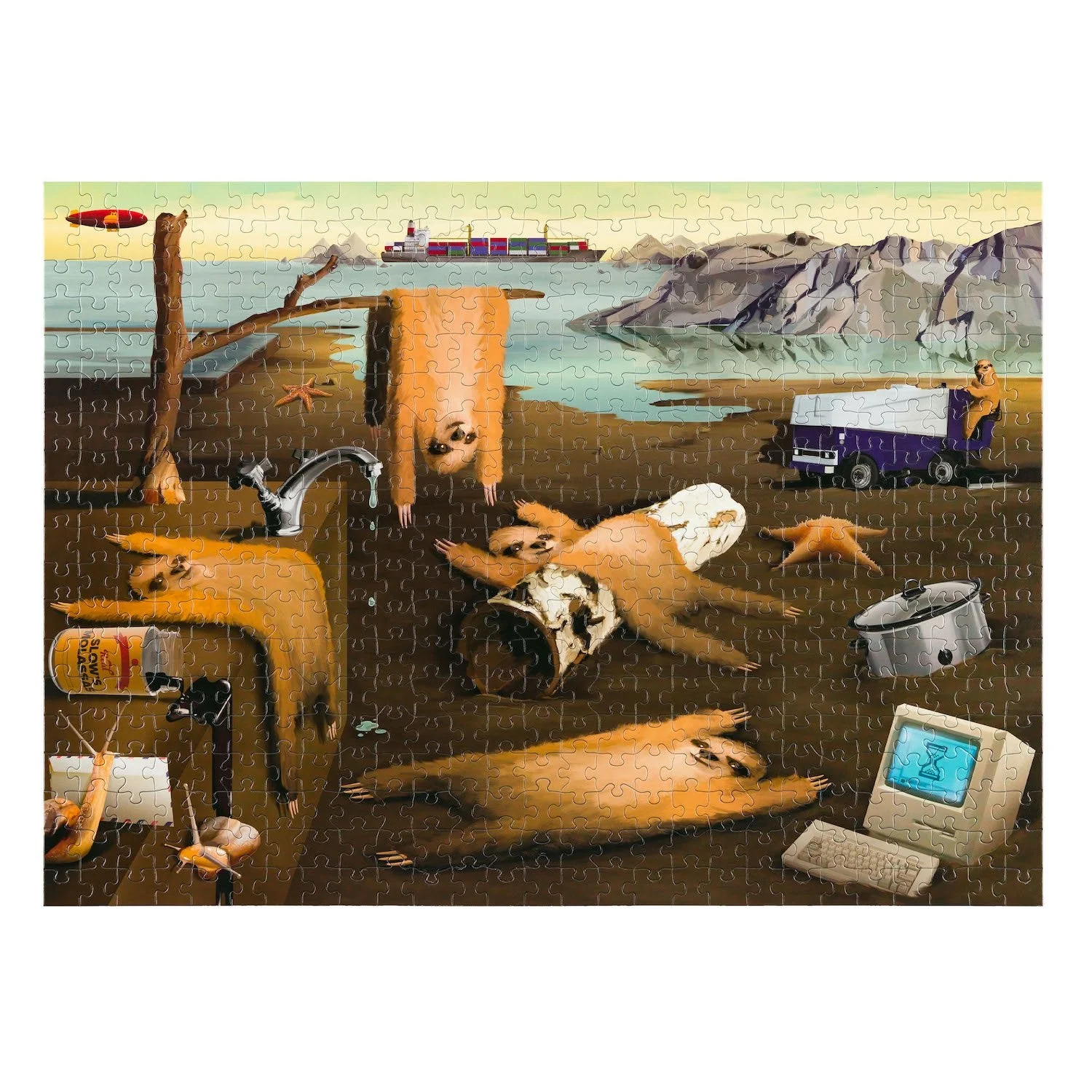 Exploding Kittens Slothness of Memory - 1000 Piece Jigsaw - Image 4