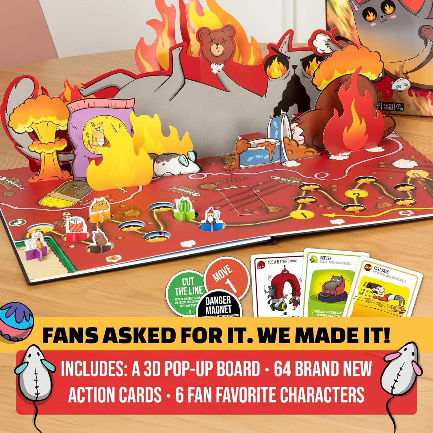 Exploding Kittens The Board Game - Image 4