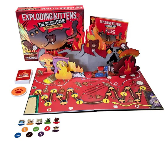 Exploding Kittens The Board Game Super Fan Edition - Image 2