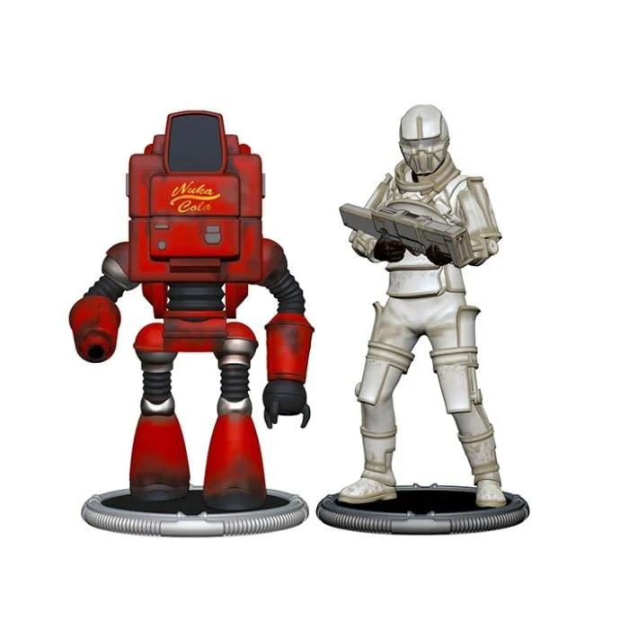 Fallout - Collectible Figures Set - Nukatron + Synth