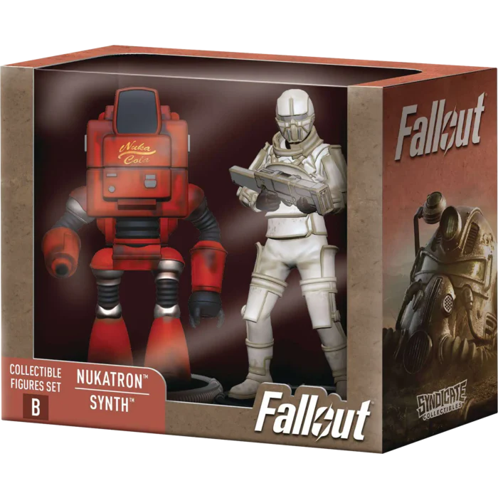 Fallout - Collectible Figures Set - Nukatron + Synth - Image 2