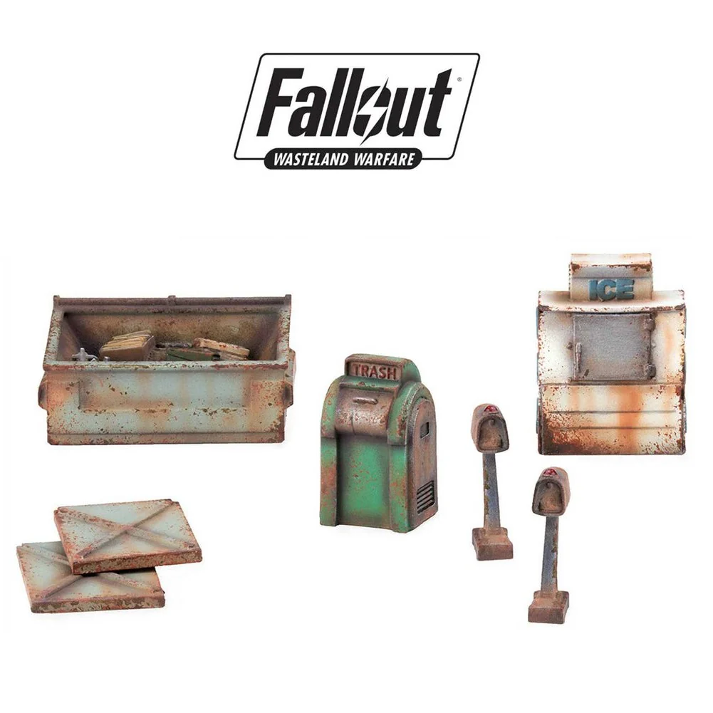 Fallout: Wasteland Warfare - Boston Street Scatter