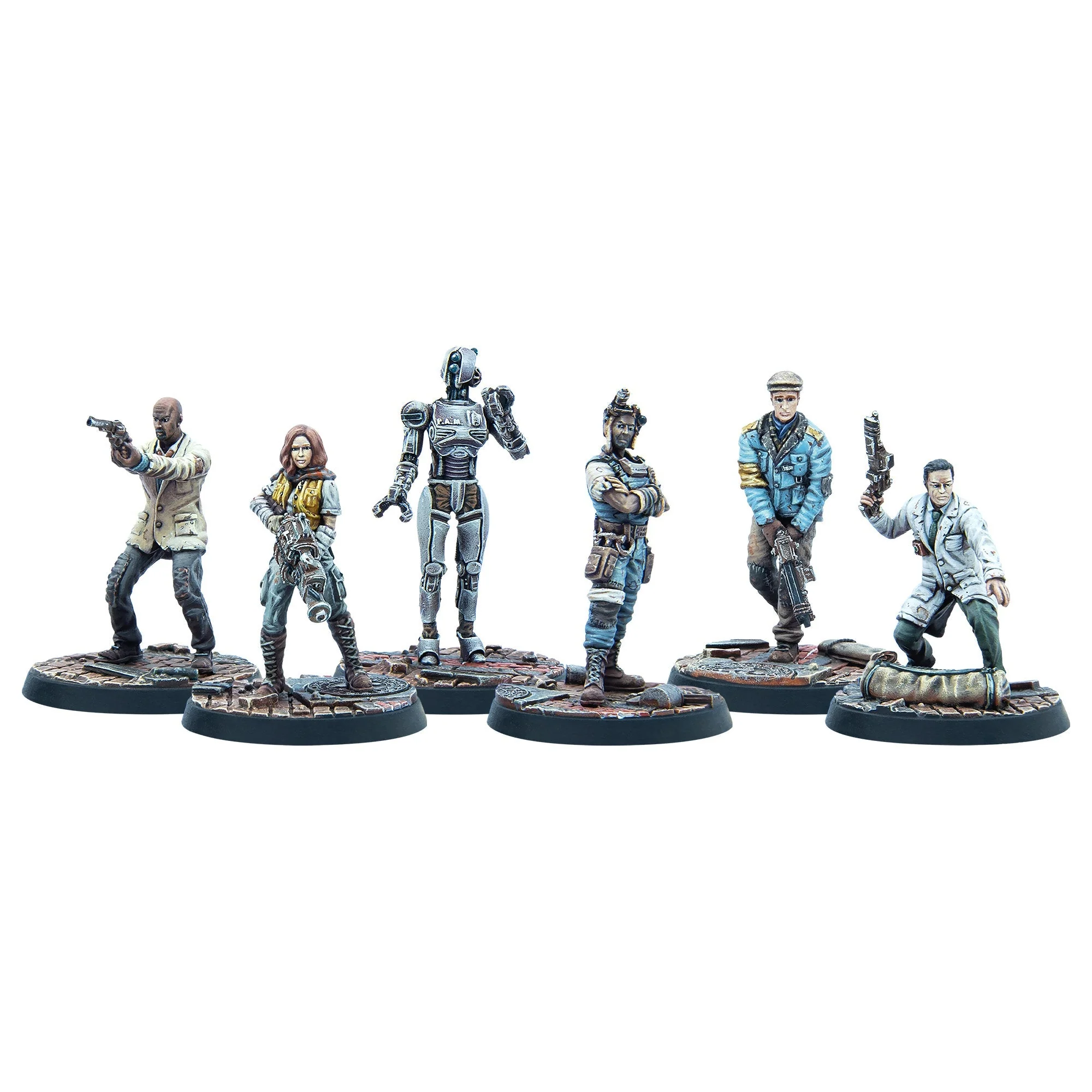 Fallout: Wasteland Warfare - Railroad Core Box (MUH052219) - Image 3