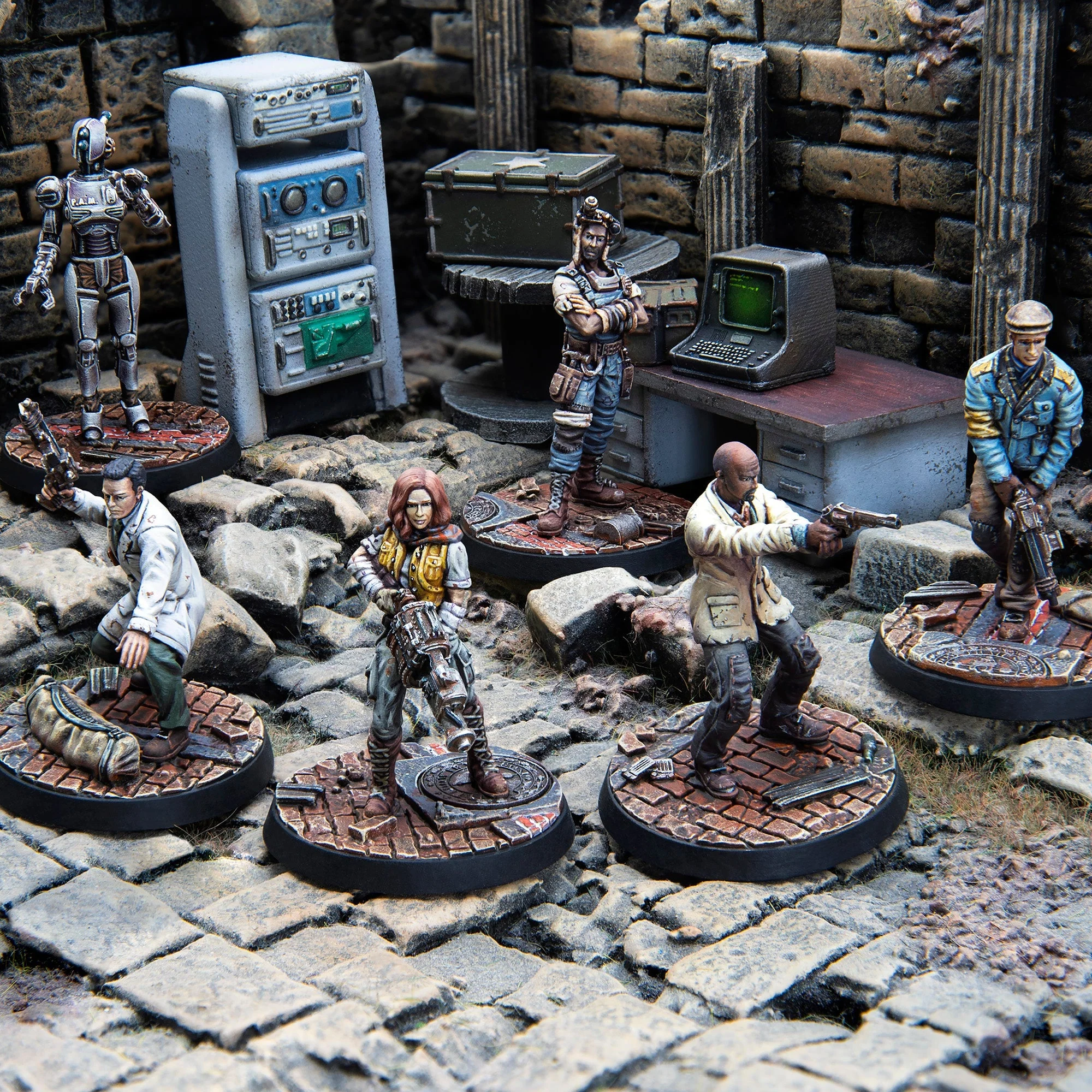 Fallout: Wasteland Warfare - Railroad Core Box (MUH052219) - Image 5