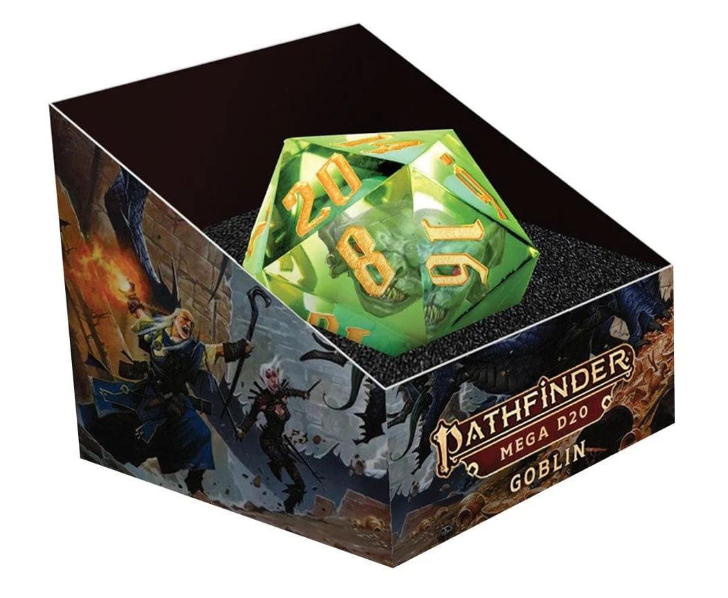 Fanroll: Pathfinder 55mm Goblin Mammoth d20